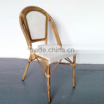 New design banquet chair fabric bamboo like frame hotel chair YC108