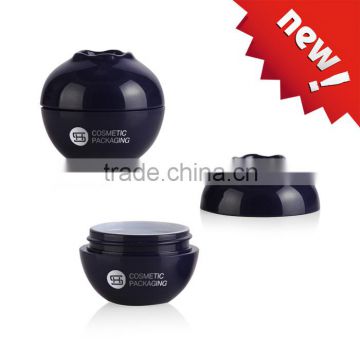 2016 Cute blueberry shape plastic cosmetic jars