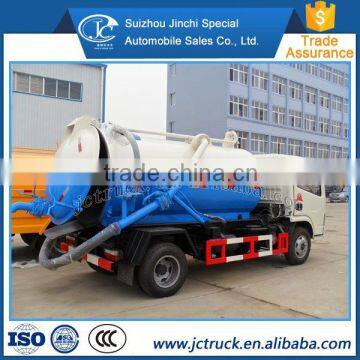 Good quality in China 5000L vacuum Public sewer cleaning vehicle Preferential price