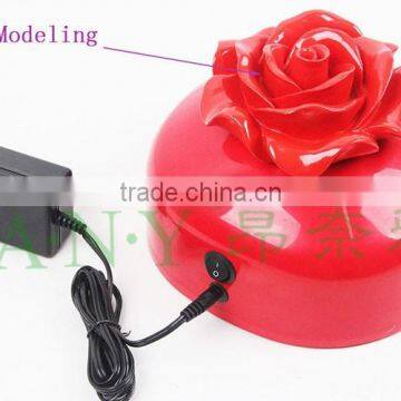 Rose Modeling 9W Led Lamp For Gel Nails Polish Professional Nail Dryer photo-2