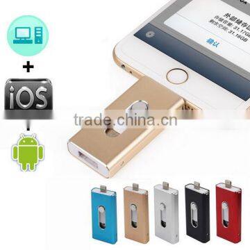 Flash Drive 8GB 16GB 32GB 64GB For iOS and USB For Computer PC For Tablet Pendrive U Disk for iPhone