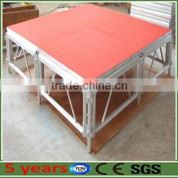 Aluminum exhibition portable stage