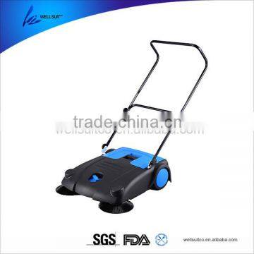 manual parking lot outdoor street sweeper