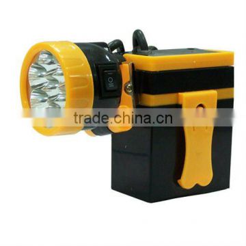 12 PCS New Rechargeable 6 LED Mine Lamp