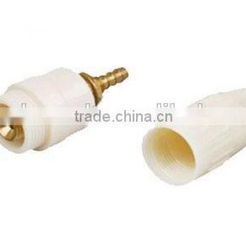 plasma white color welding cable connectors