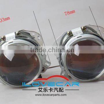 Heat Resistant HID Xenon Projector Lens, New He Lla G4 Headlight Projector Lens photo-2