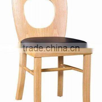 Round Back Wood Dining Chair photo-2