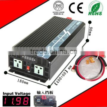 1000W 24VDC-220VAC pure sine wave inverter UPS power supply inverter AC charge home inverter