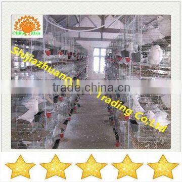 3tiers 4cells breeding rabbit cage manufacturers from china zisa