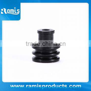 6.1mm black silicone plug seals
