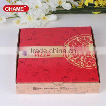 2016 China factory printing good cheese cake box pizza box