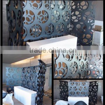 Custom Modern Design Aluminum Decorative Partition