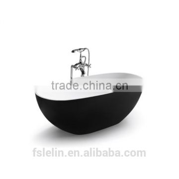 LELIN artificial stone bathtub freestanding bathtub LOE001