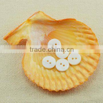 High Quality White Shell Shirt Buttons