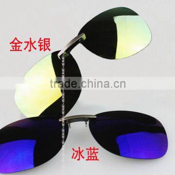 Myopia sunglasses polarized clip Night vision goggles coupon Magnesium aluminum clip factory direct saling