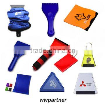 Plastic Car Window Ice Scraper with Glove / storm performers ice scraper / Snow Scraper for Promotion                        
                                                Quality Choice