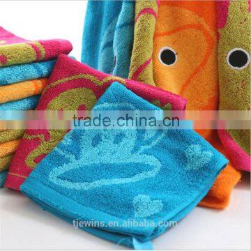 100% cotton hand towel with cartoon