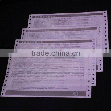 Professional airline ticket printing in China