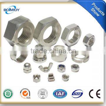 China wholesale low price zinc plated DIN 934 big hex nut