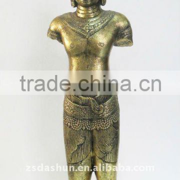 DS00012dd buddha plated polyresin crafts