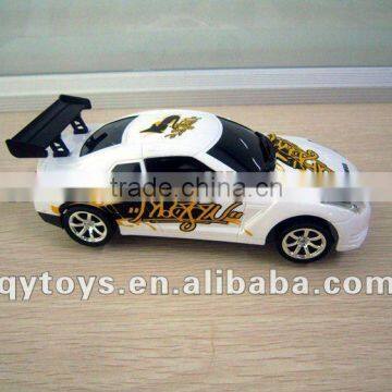 EN71 1:24 4 channels RC Car Toys with Graffiti Pattern