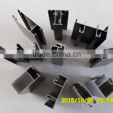 Colored Anodized aluminium extrusion profiles to make window