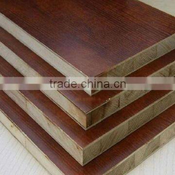 wood grain melamine block board