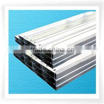 Metal roof purlin Z steel beam Z section steel for prefabricated warehouse /steel building/poutry shed /garage