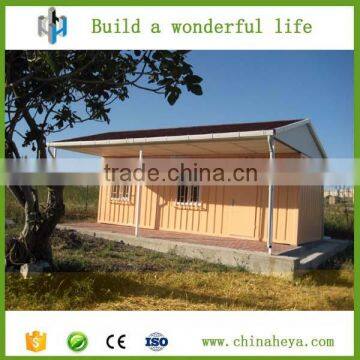 2016 steel frame sandwich panel 50m2 cheap modular portable box house