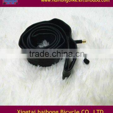 Hot sell black nature/butyl bicycle inner tube tube