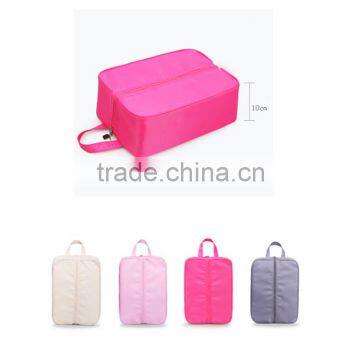 Waterproof nylon convenient dustproof travel shoe bag