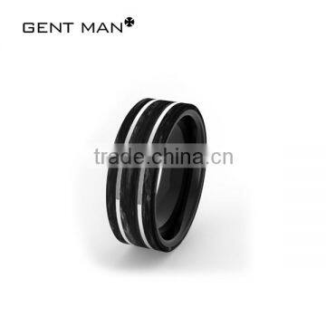 2016 new trendy products Custom wholesale mens stainless steel ring