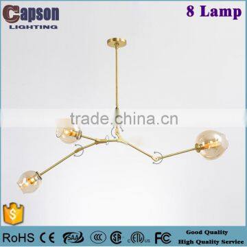 RoSH CE Modern Design Hot Sale Decoration Ceiling Lamp With Kirsite Lighting Finish photo-2
