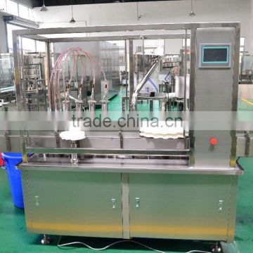 Automatic pharmaceutical syrup filling machine