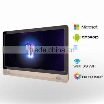 55 Inch Network Touch Screen Digital Signage Wall Mounted Support Windowns OS/Linux/Android