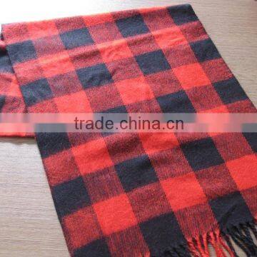 custom plaid shawl scarf