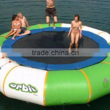 Guangzhou water sports equipments,water trampolines,inflatable water toys