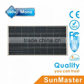 SunMaster 160w Mono Solar Panel SM160M