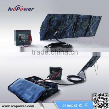 Ivopower Factory Top Selling 60W Solar Charger For Laptop And Car Battery