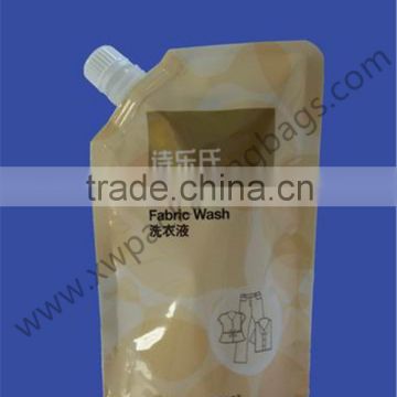 liquid bag with spout