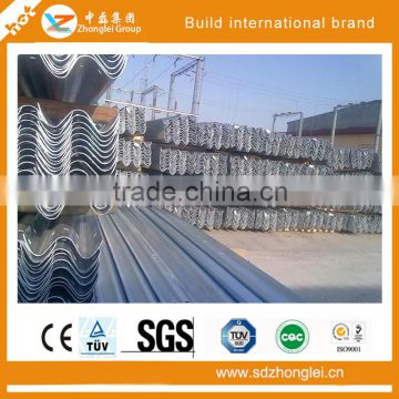 galvanized guardrail materials for highway construction