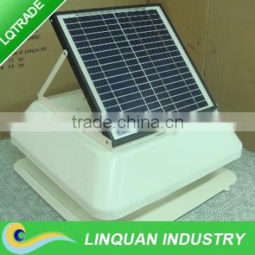 adjustable solar panel 14 inch solar powered exhaust fan for civilian application