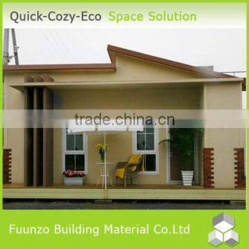 Energy Saving Portable Modern Flat Roof Prefabricated House