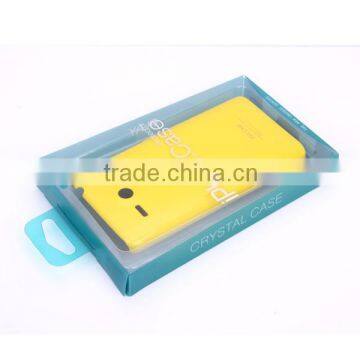 eco friendly full color printed clear plastic box packagings for case