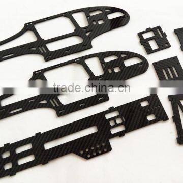 New products 2016 carbon fibre cnc cutting custom made mini drone spare parts