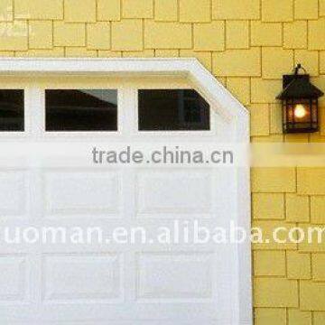 Automatic sectional garage door