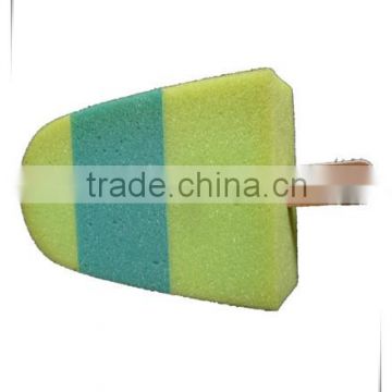 ice-cream cleaning sponges with handle