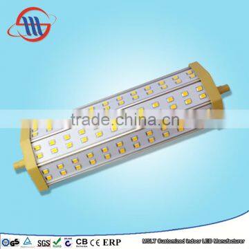 China LED bulb R7S LED ceramic flood light 189mm 2835 SMD 15W linear dimmable replace J189 halogen Lamp