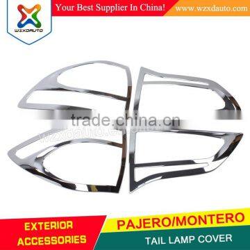 2008 MITSUBISHI PAJERO TAIL LIGHT COVER MONTERO CHROME TAIL LAMP COVER AUTO AFTERMARKET PARTS CAR ACCESSORIES