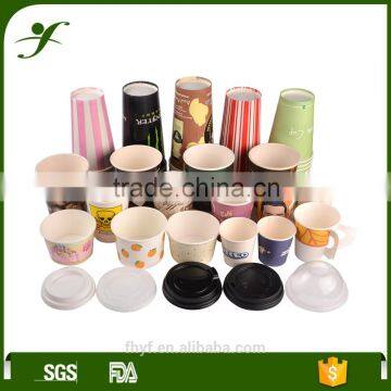 FACTORY custom design single wall disposable ice cream cup price